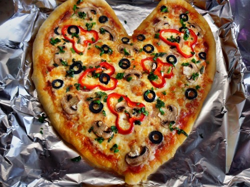 Пицца для любимой