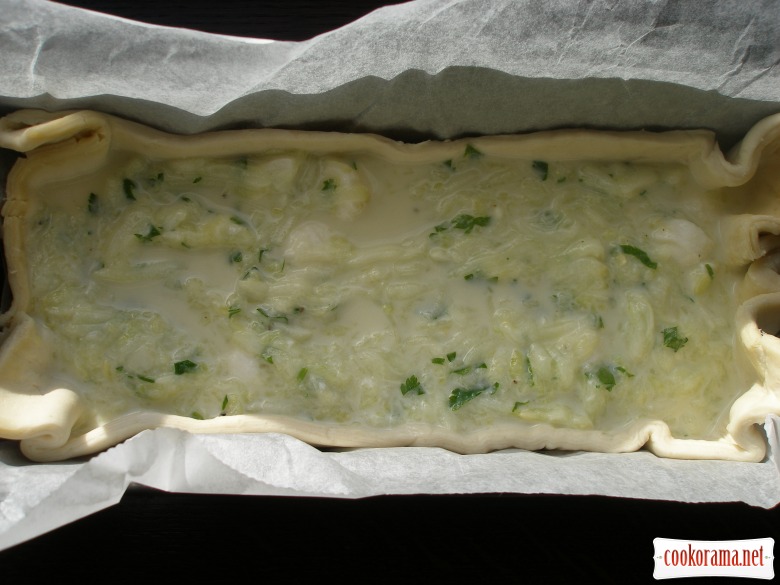 Courgette-cheese Pie