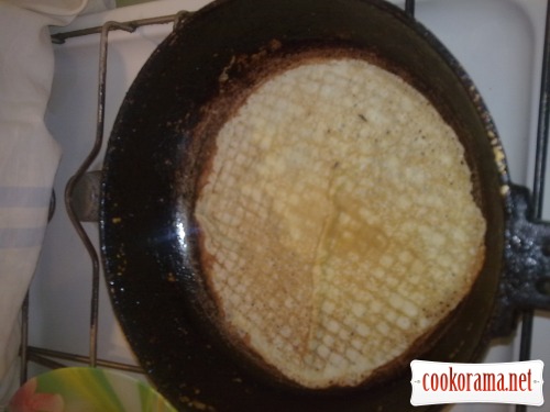 Pancakes with cornstarch