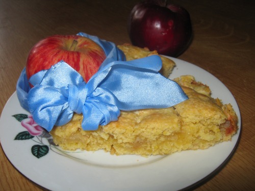Pie with apples