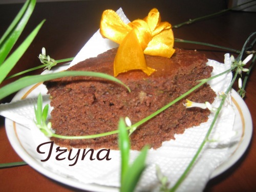 Courgette-chocolate cake