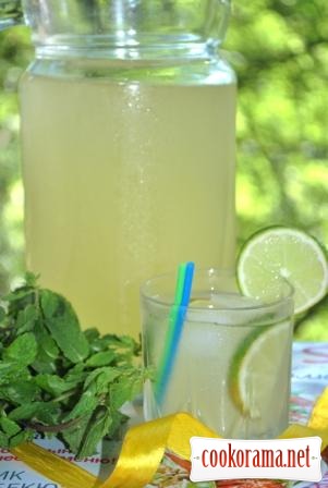 Lemonade with hints of basil