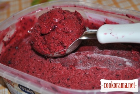 Currant ice cream