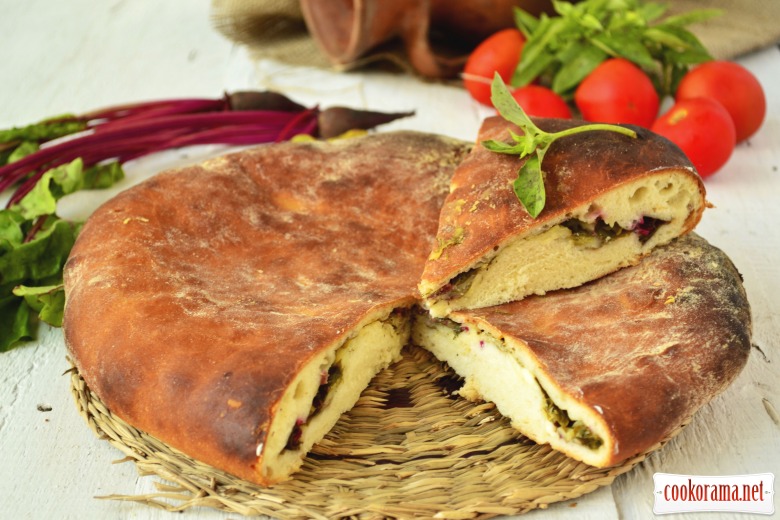 Цахараджин - осетинські пироги з буряковим листям і сиром