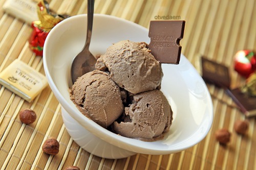 Мороженое шоколадное (домашнее)