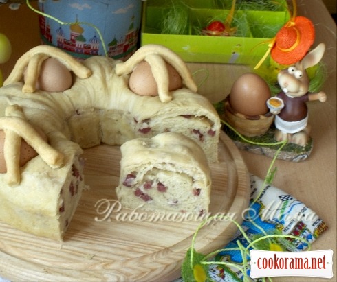 Italian Easter Bread Casatiello Napolitano