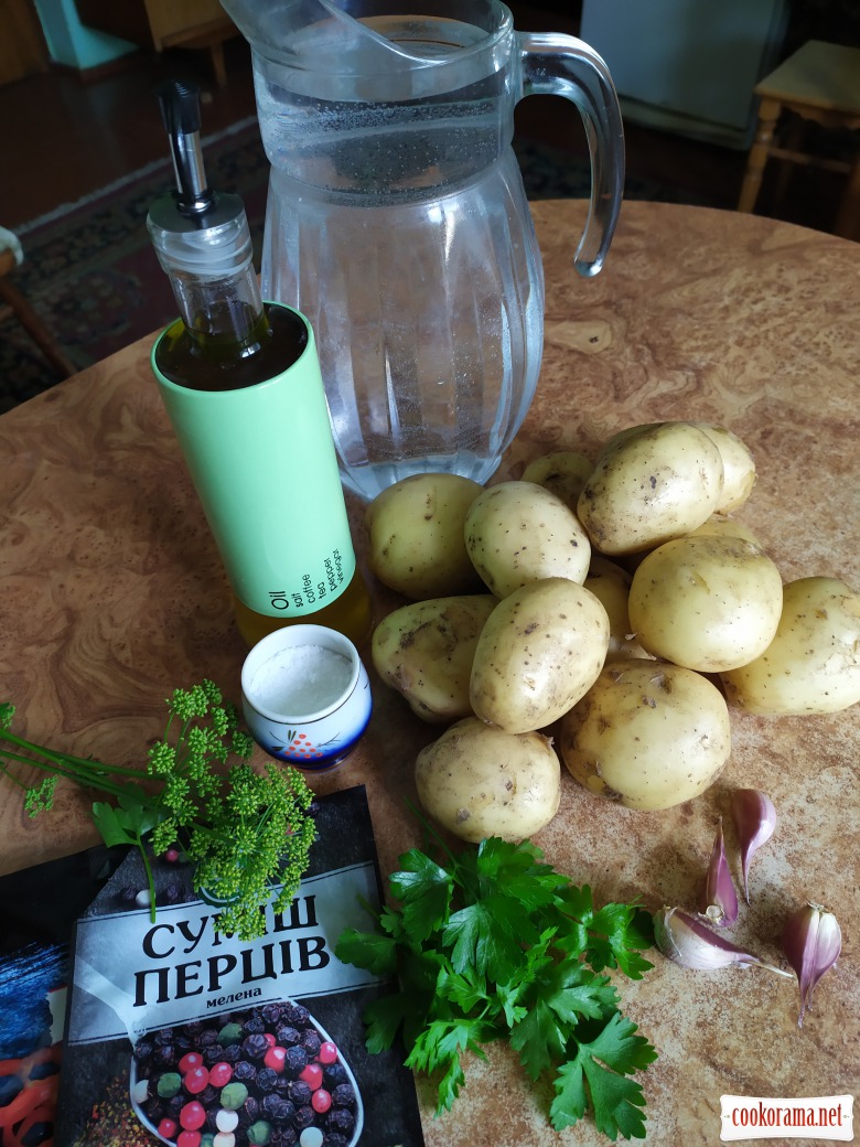 Картошка по селянски в духовке рецепт