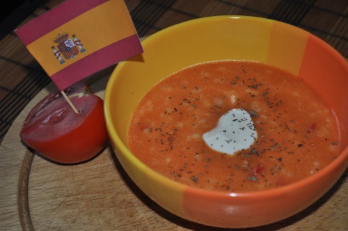 Рисово-цибульовий суп-пюре