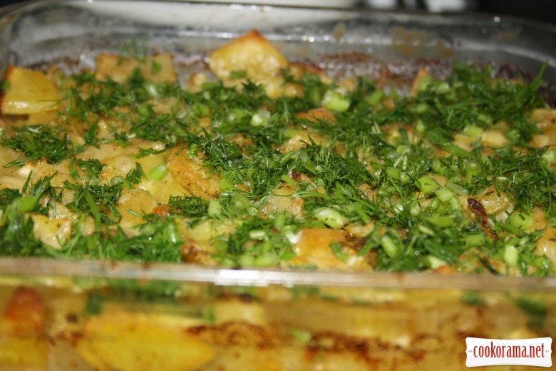 Картофель запеченный Дофинэ (Pommes de Terre Dauphinoise)