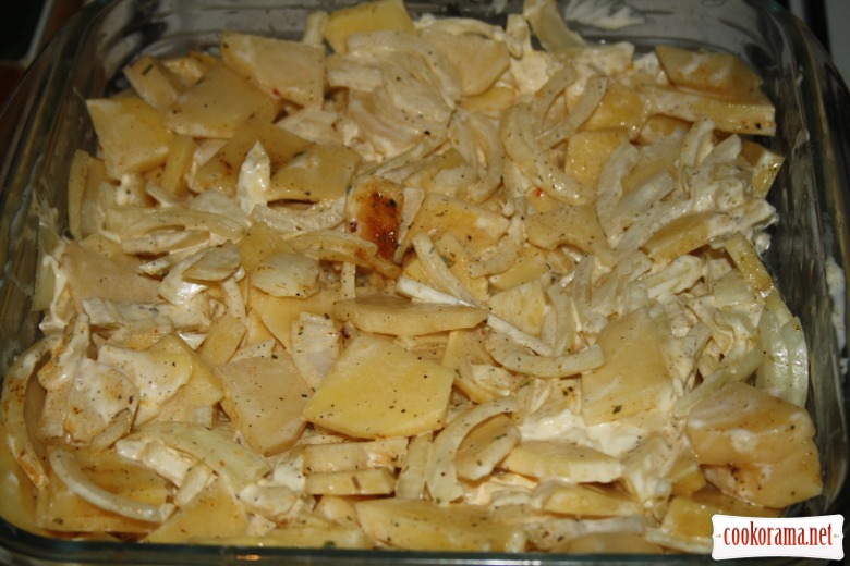 Картофель запеченный Дофинэ (Pommes de Terre Dauphinoise)