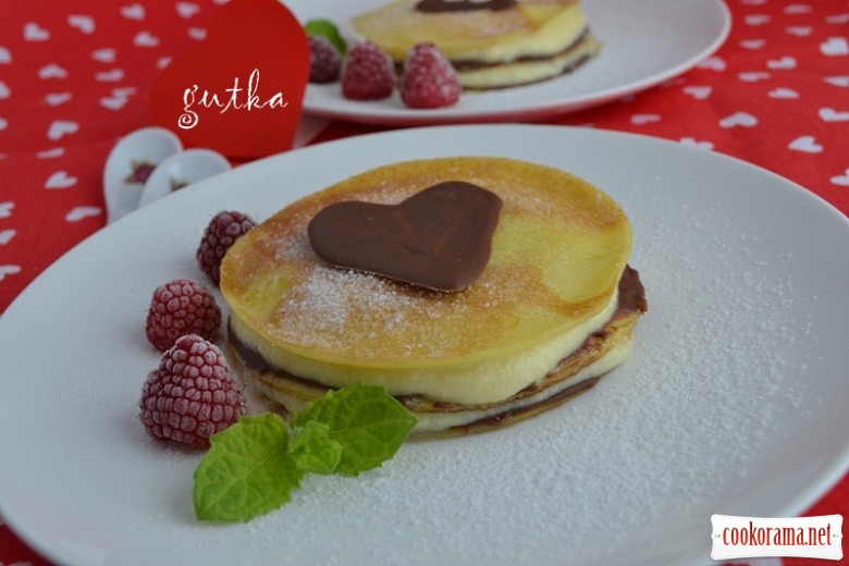 Pancake mini cakes