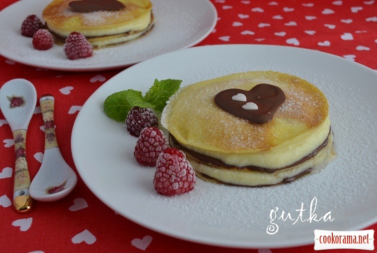 Pancake mini cakes