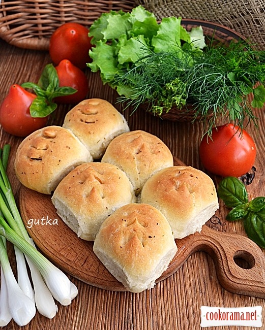 Focaccia with stuffing