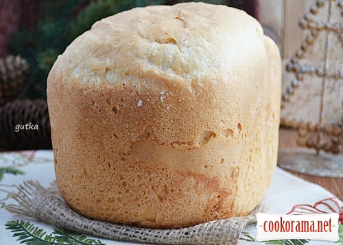 Хліб тостовий (рецепт для хлібопічки)