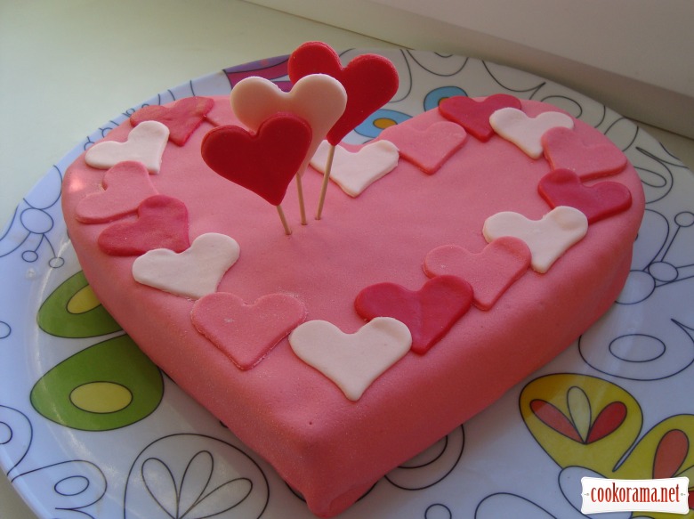 Торт "Сердце"