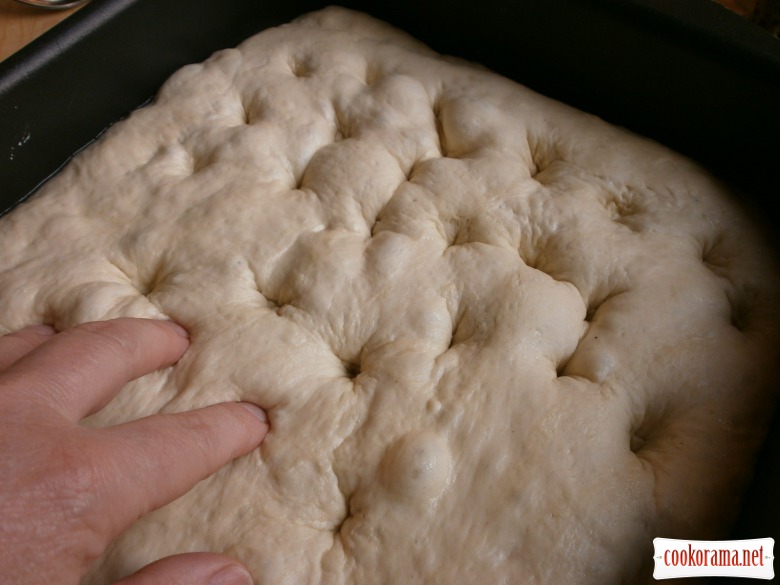 Genoese focaccia with rosemary