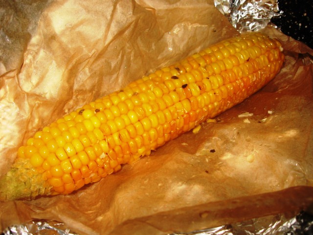 Запечена кукурудза