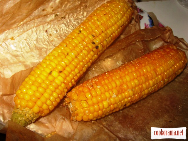 Запечена кукурудза