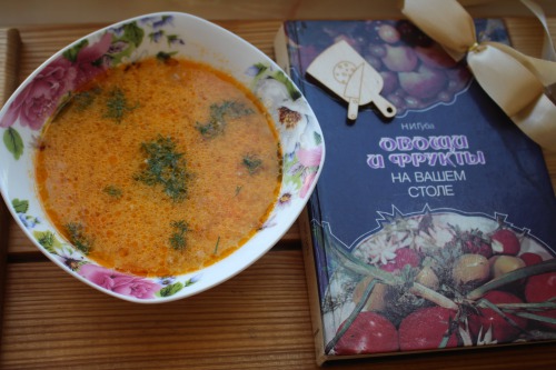 Картопляний суп з плавленим сирком