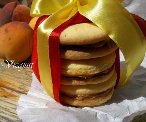 Печиво "Альфахорес" з карамеллю дульче-де-лече