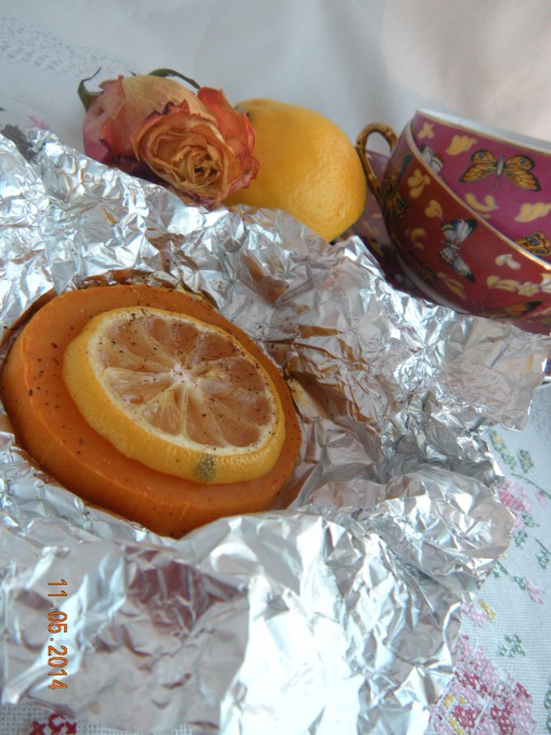 Гарбуз запечений з лимоном