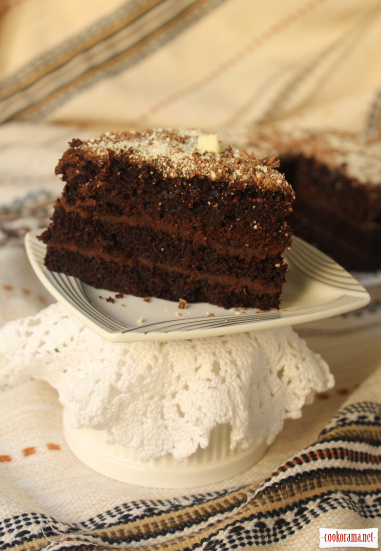 The easiest chocolate cake