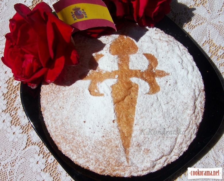 Пирог «Сантьяго» ‑ Tarta de Santiago (или пирог святого Иакова)
