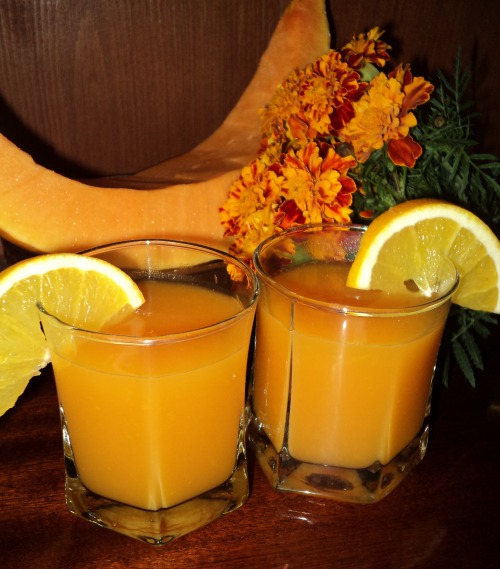Pumpkin-orange drink