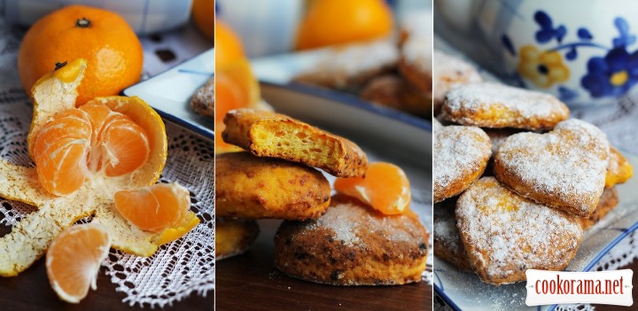 Pumpkin gingerbread-hearts