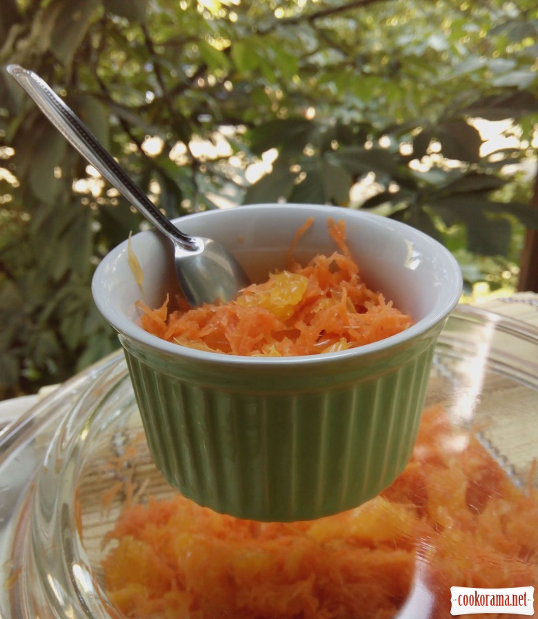 Солодкий салат з морквою