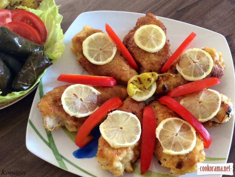 Chicken schnitzel