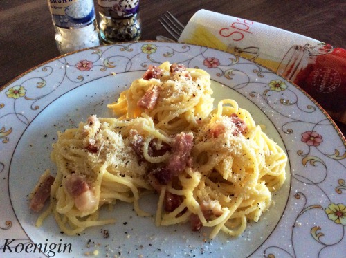 Спагетти Карбонара (Spaghetti Carbonara)