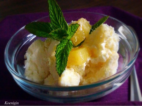 Йогуртове морозиво Pina Colada