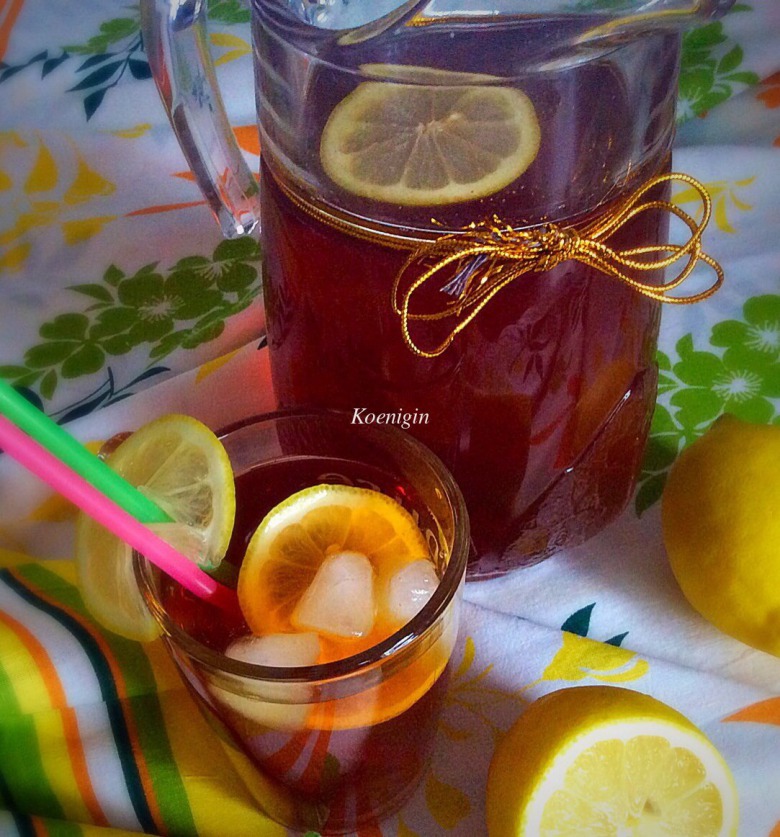 Холодний чай з лимоном /Eistee
