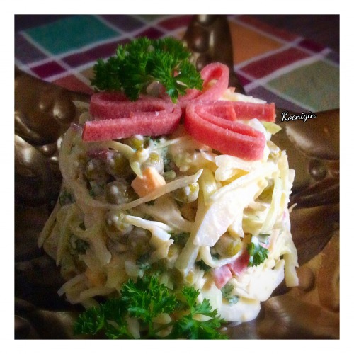Лейпцигский салат из белокочанной капусты