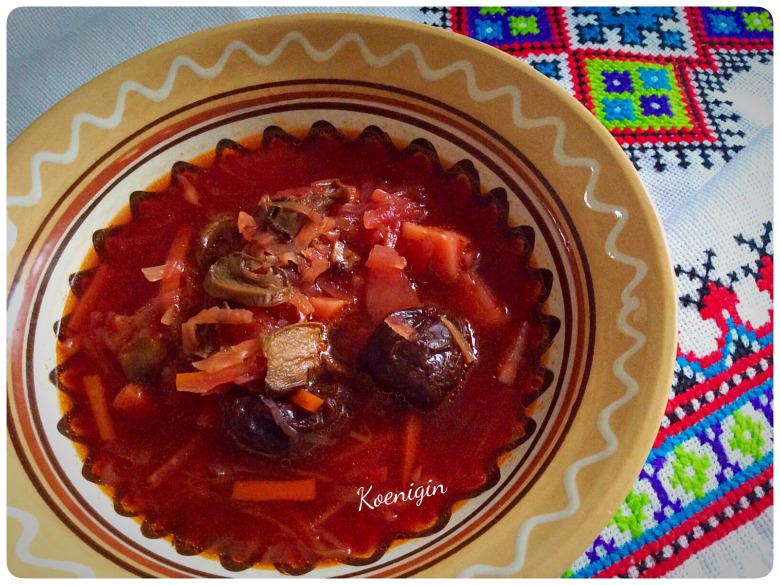 Рецепт постного борща с черносливом и грибами - вкусное и полезное блюдо для постящихся