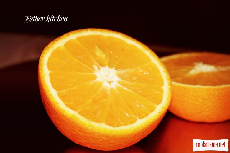 Желейний десерт «Помаранчева свіжість». «Orange freshness».
