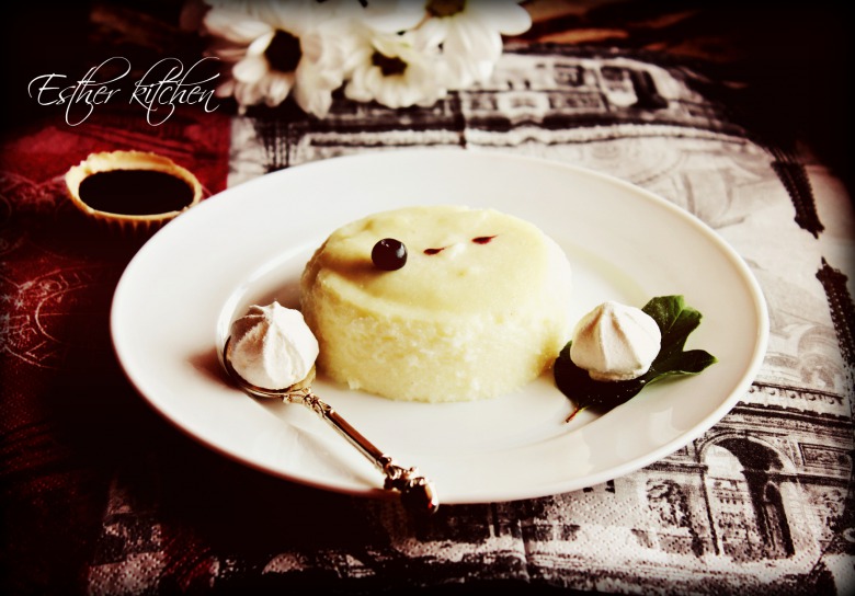 Кремовий манно-ванільний десерт. "Dessert childhood"