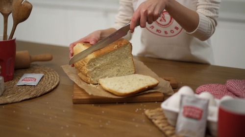 Рецепт: Хліб із золотистою скоринкою у хлібопічці