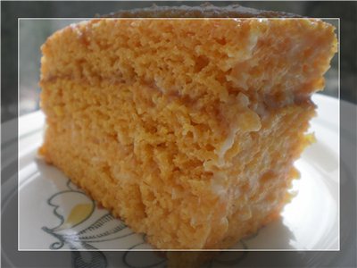 Гарбузово-ванільний пиріг